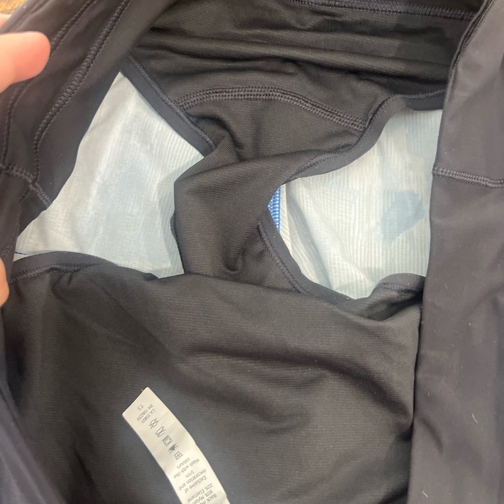 Lululemon Athletica Blue and Black Athletic Shorts - Picture 7 of 8